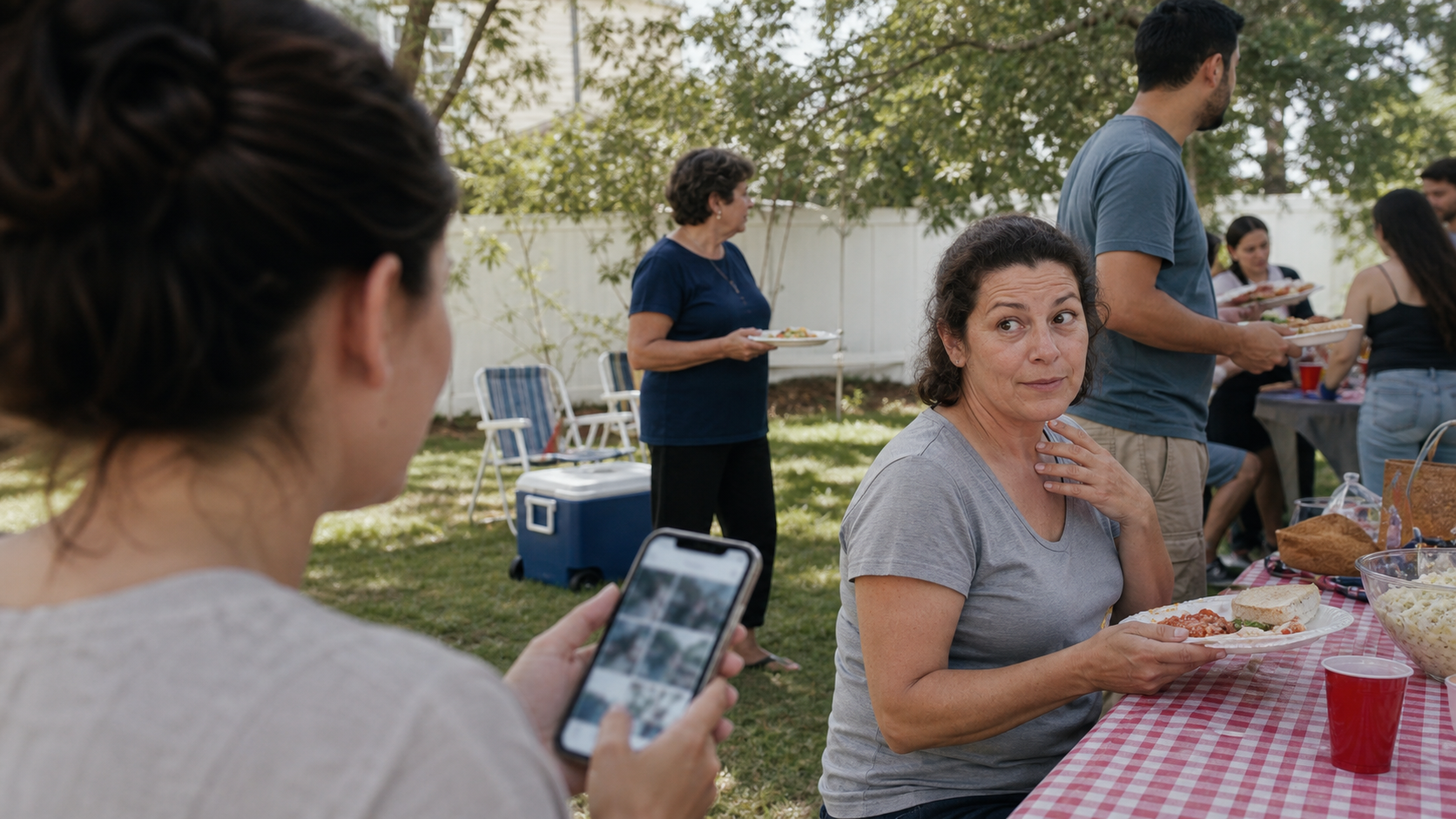 Illustrated story preview for My Aunt Wanted Candid Photos Until the Candids Were of Her