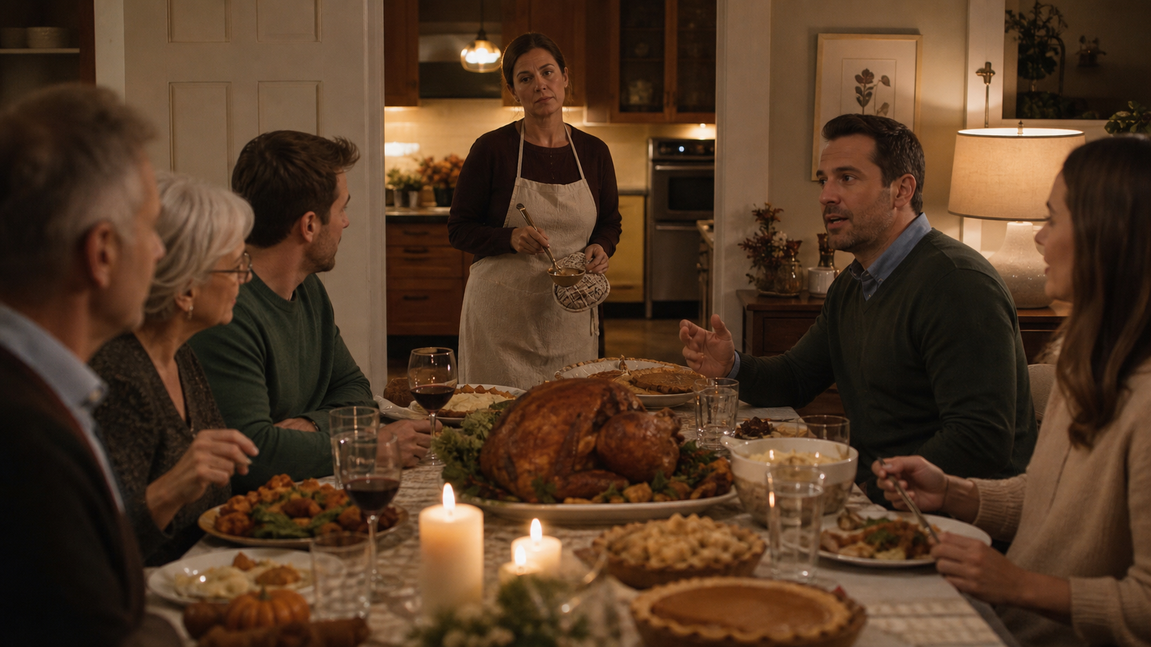 Illustrated story preview for My Brother Asked Me to Cook Thanksgiving, Then Introduced It as His Wife's Menu