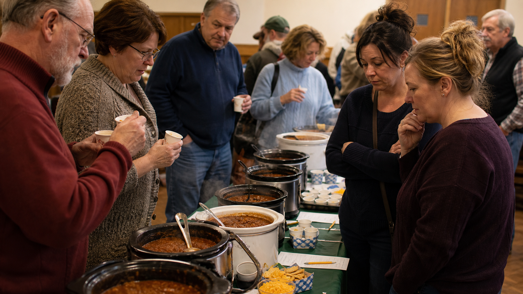 Illustrated story preview for The Chili Cook-Off Video Made Everyone Admit Who Uses Store-Bought Help
