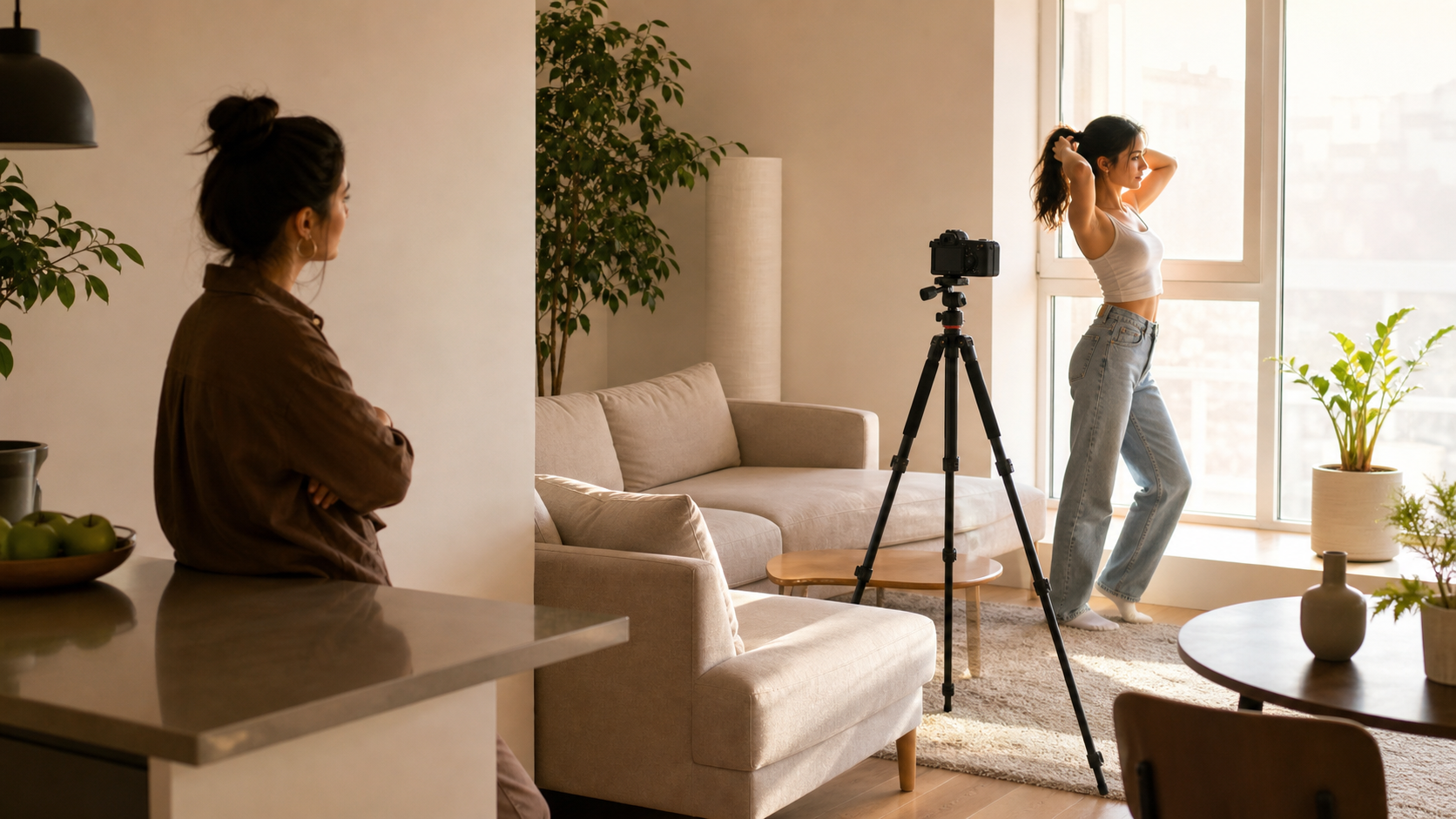 Illustrated story preview for My Friend Said My New Apartment Had No Character, Then Hosted Her Photoshoot There