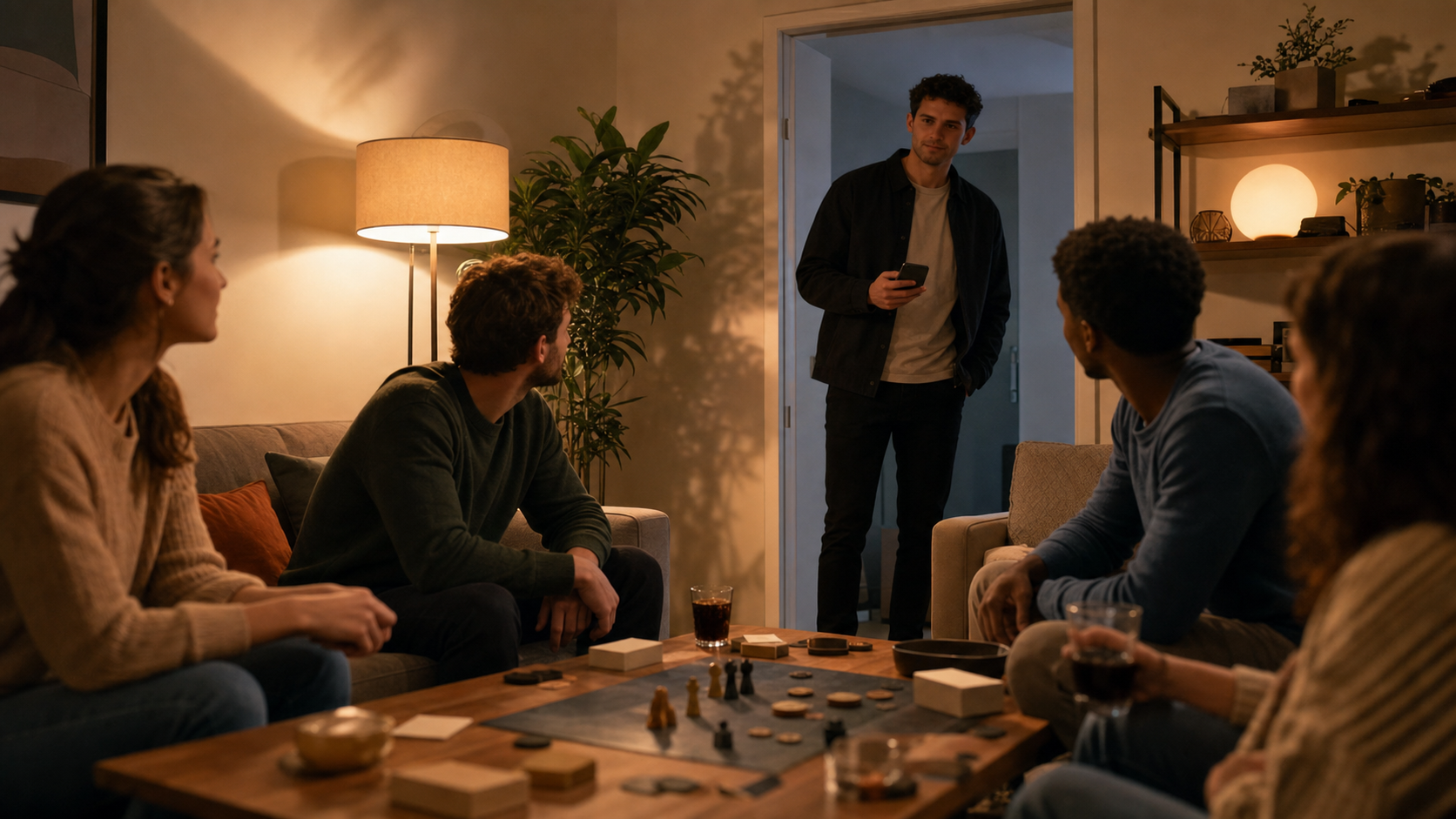 Illustrated story preview for He Invited Me to Game Night After I Stopped Laughing at His Almost-Plans