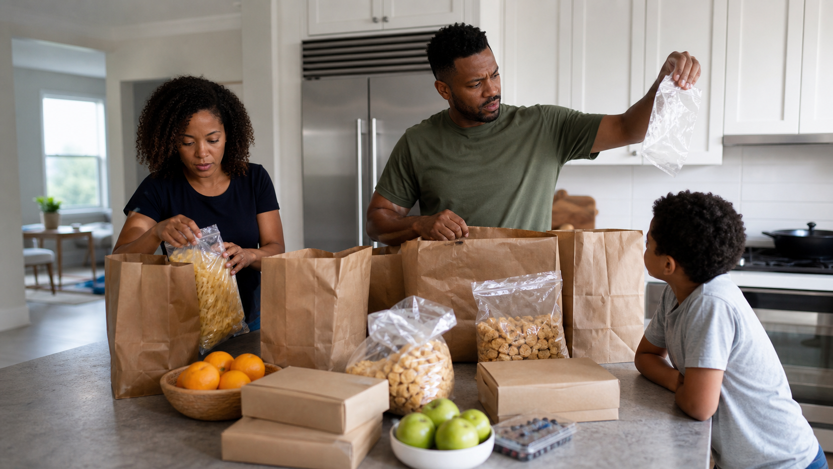 Illustrated story preview for The Grocery Haul That Exposed the Snack Thief