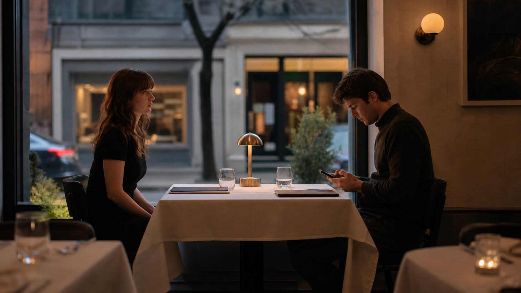 Illustrated story preview for He Said He Was Easygoing Until I Chose The Restaurant Without Sending Three Options