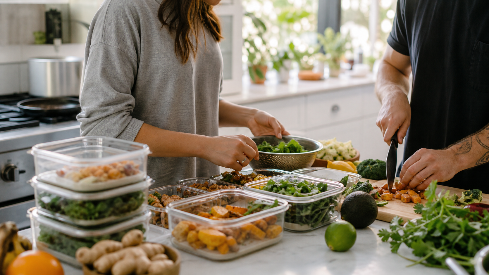 Illustrated story preview for The Meal Prep Video That Sparked a Debate About Invisible Work