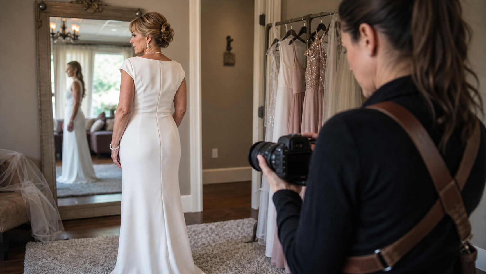 Illustrated story preview for My Mother-in-Law Wore White to My Wedding, But My Photographer Had a Plan