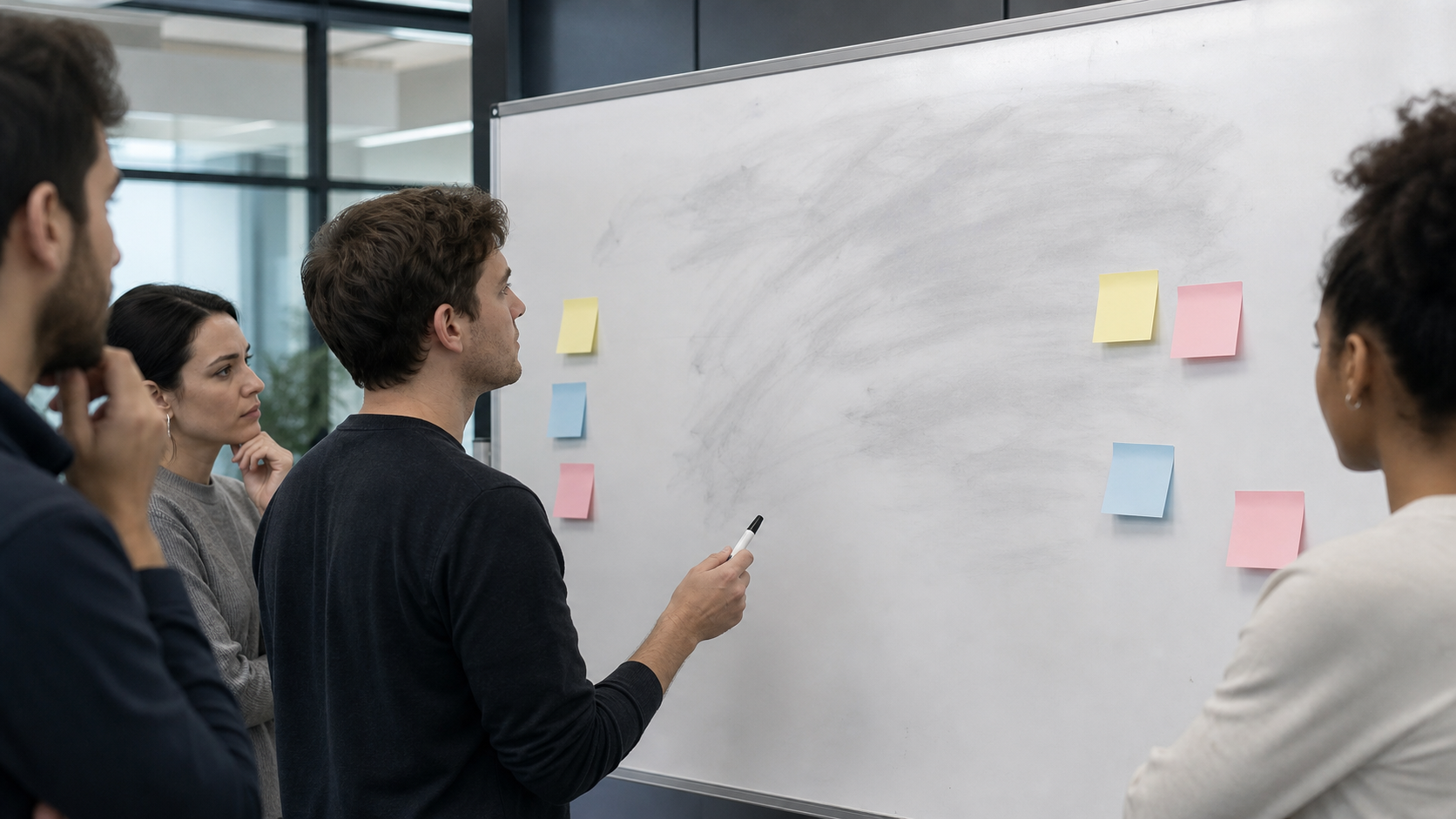 Illustrated story preview for The Office Whiteboard Revealed Who Had Been Erasing My Ideas