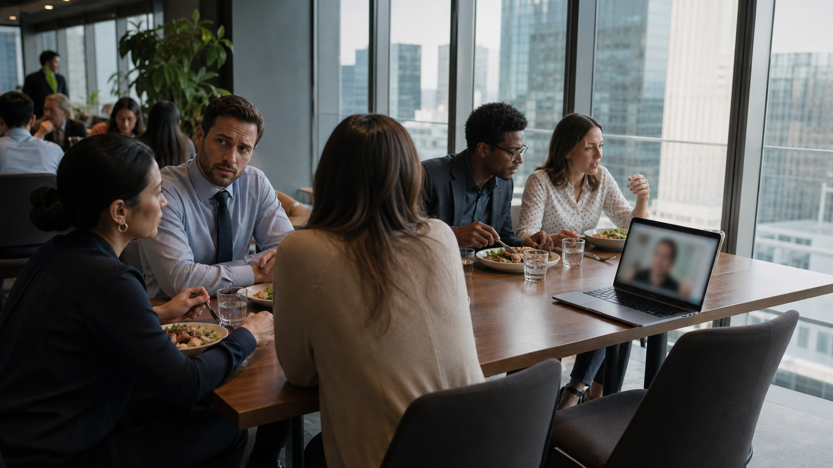 Illustrated story preview for The Team Lunch Exposed Who Thought Remote Workers Were Invisible